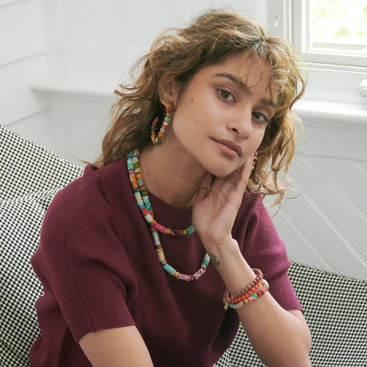 Kantha Connection Bracelet - Joy - Recetas Fair Trade