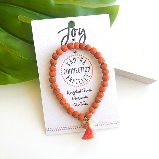 Kantha Connection Bracelet - Joy - Recetas Fair Trade