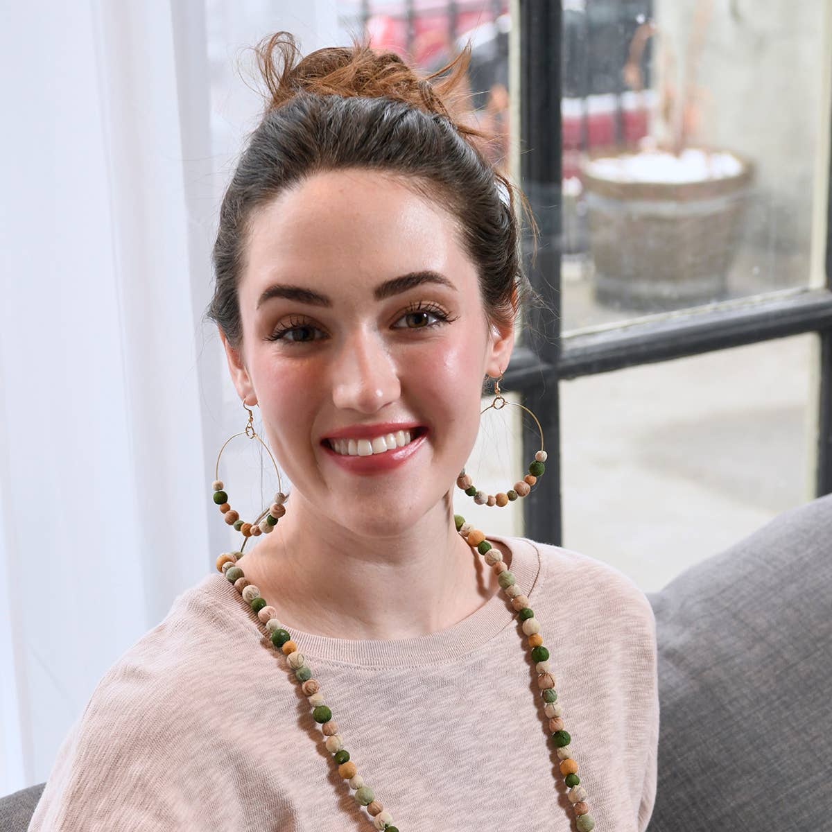 Kantha Terai Hoops - Recetas Fair Trade