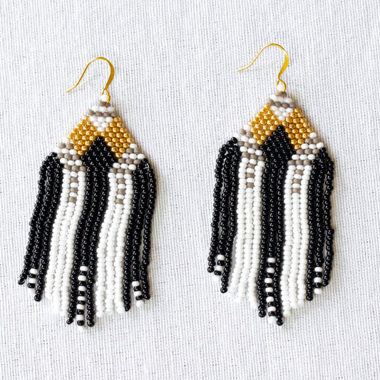 Karla Seed Bead Earrings - Recetas Fair Trade