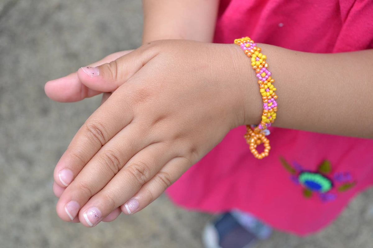 Kids's Flower Bracelet - Recetas Fair Trade