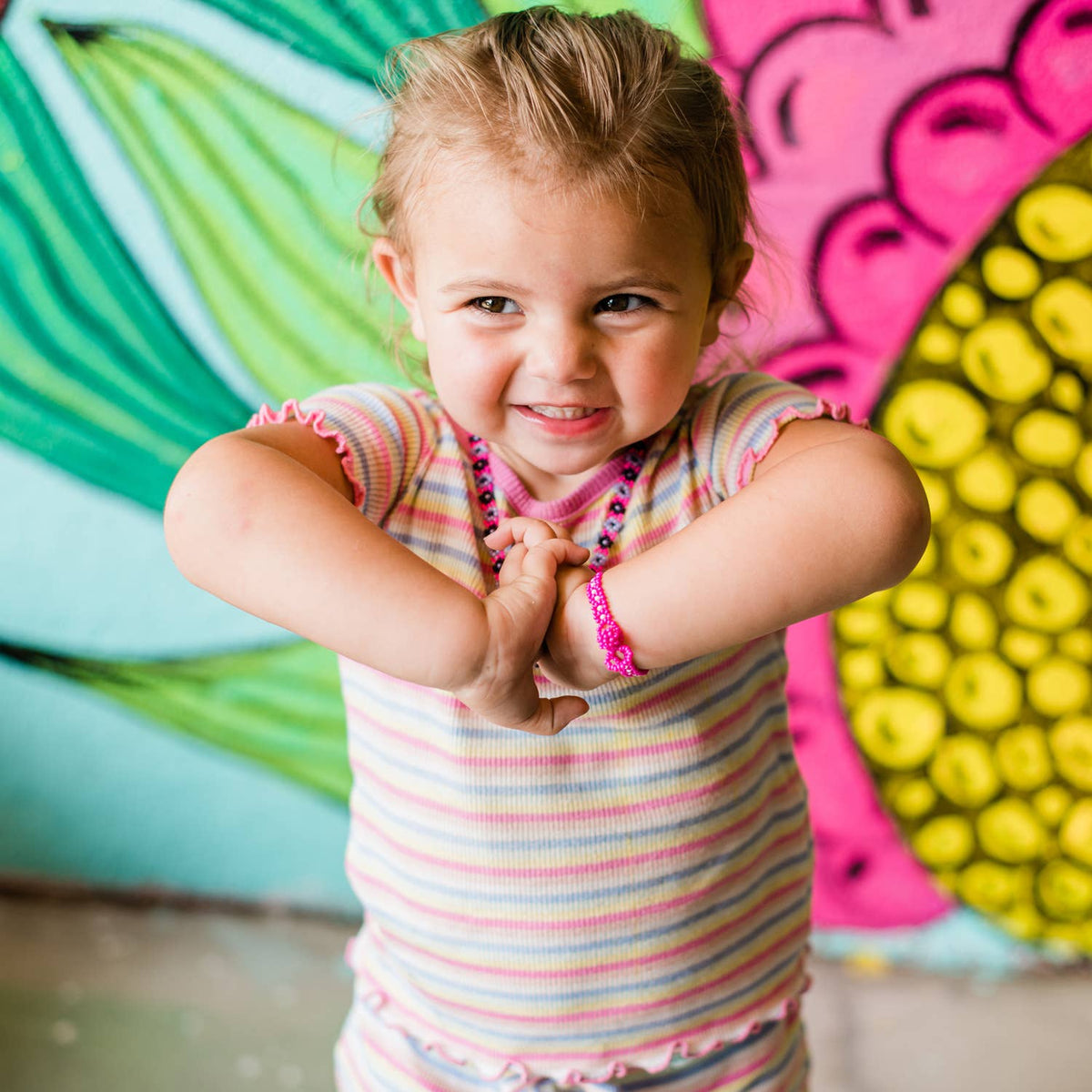Kids's Flower Bracelet - Recetas Fair Trade