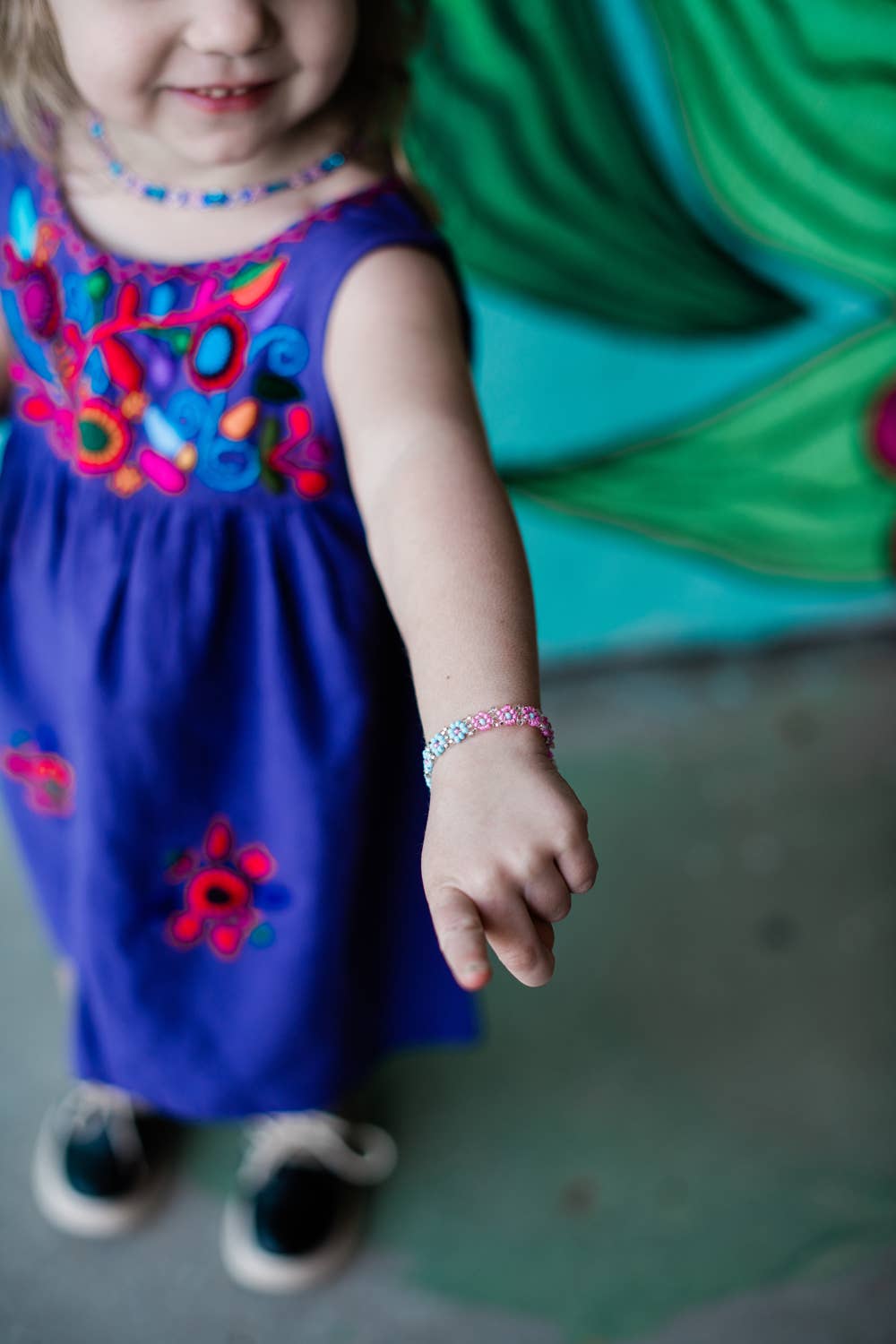 Kids's Flower Bracelet - Recetas Fair Trade