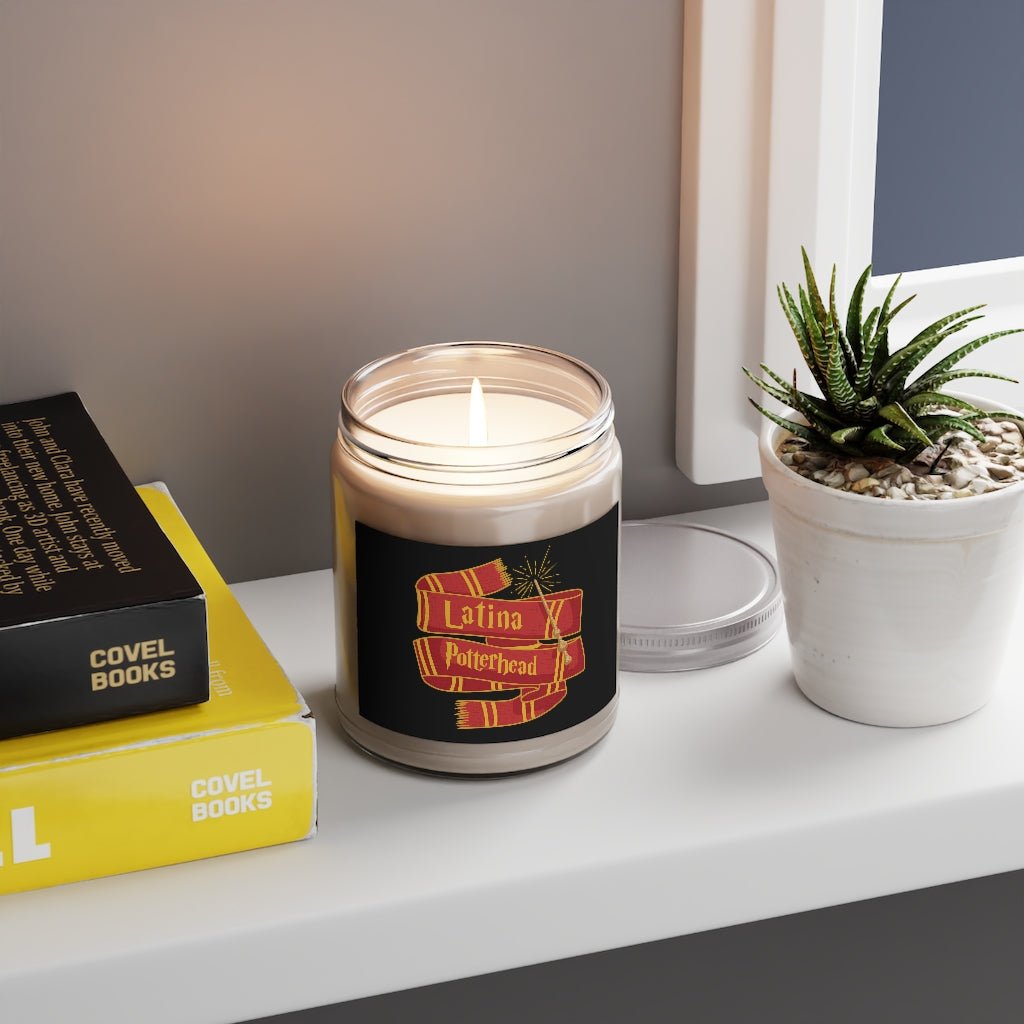 Latina Potterhead Gryffindor Candle - Recetas Fair Trade