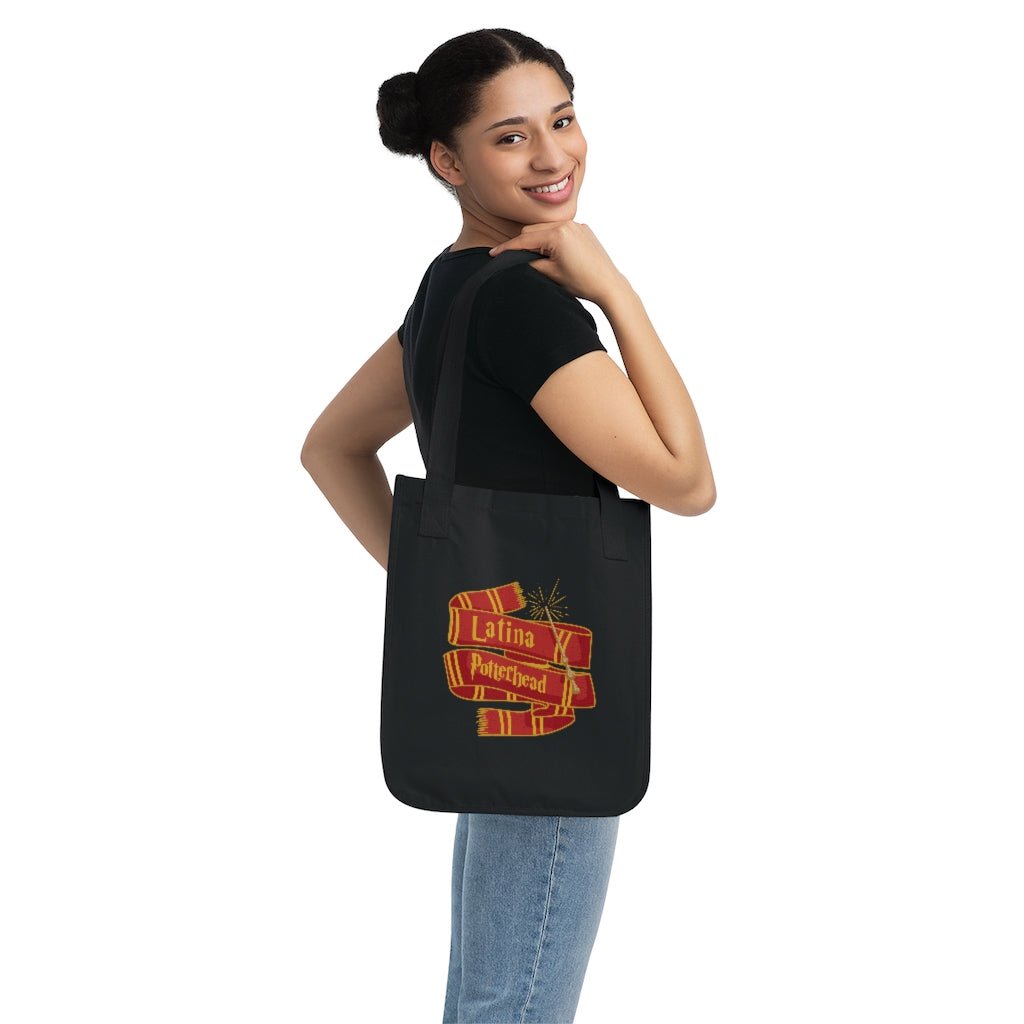 Latina Potterhead Gryffindor Organic Tote - Recetas Fair Trade