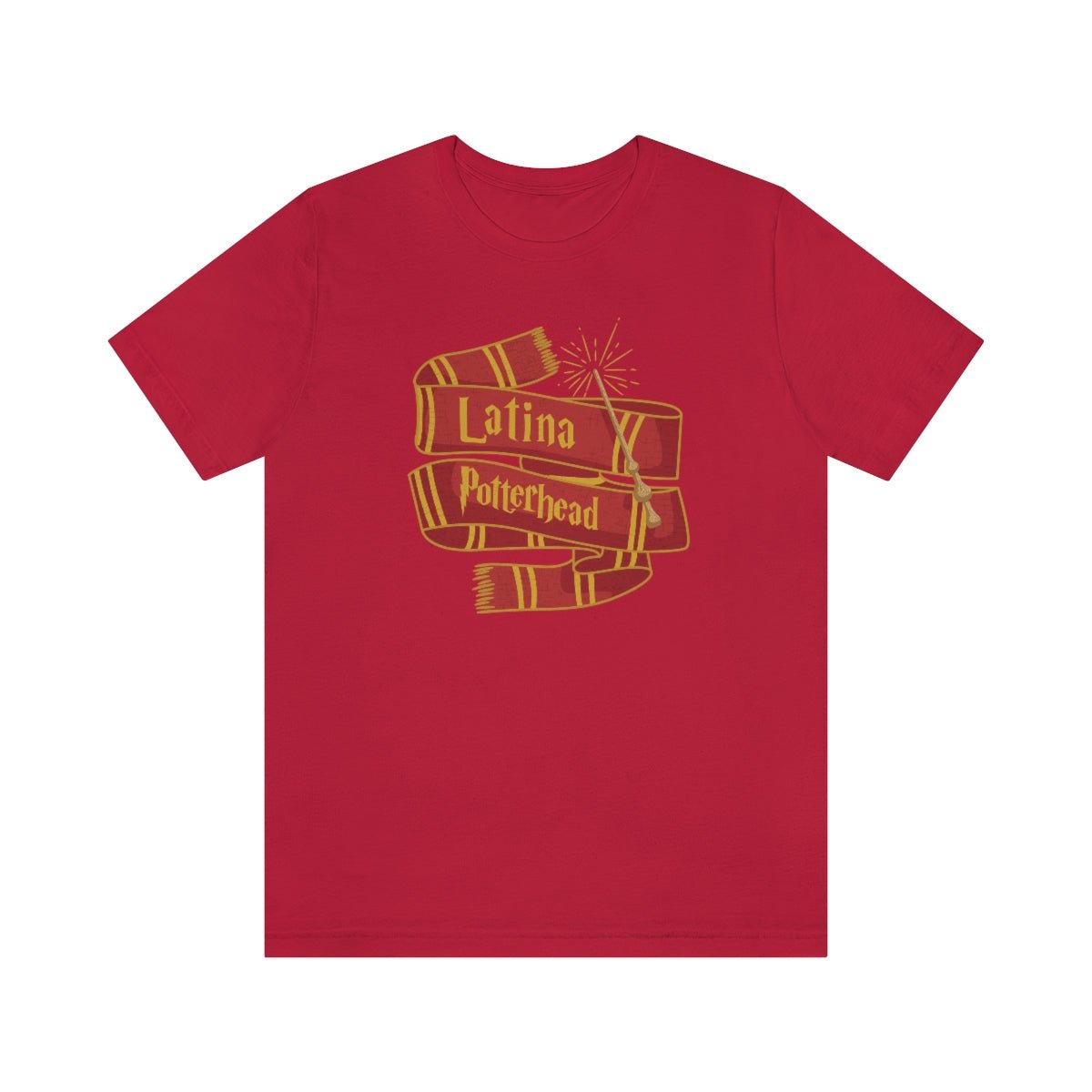 Latina Potterhead Gryffindor Tee - Recetas Fair Trade