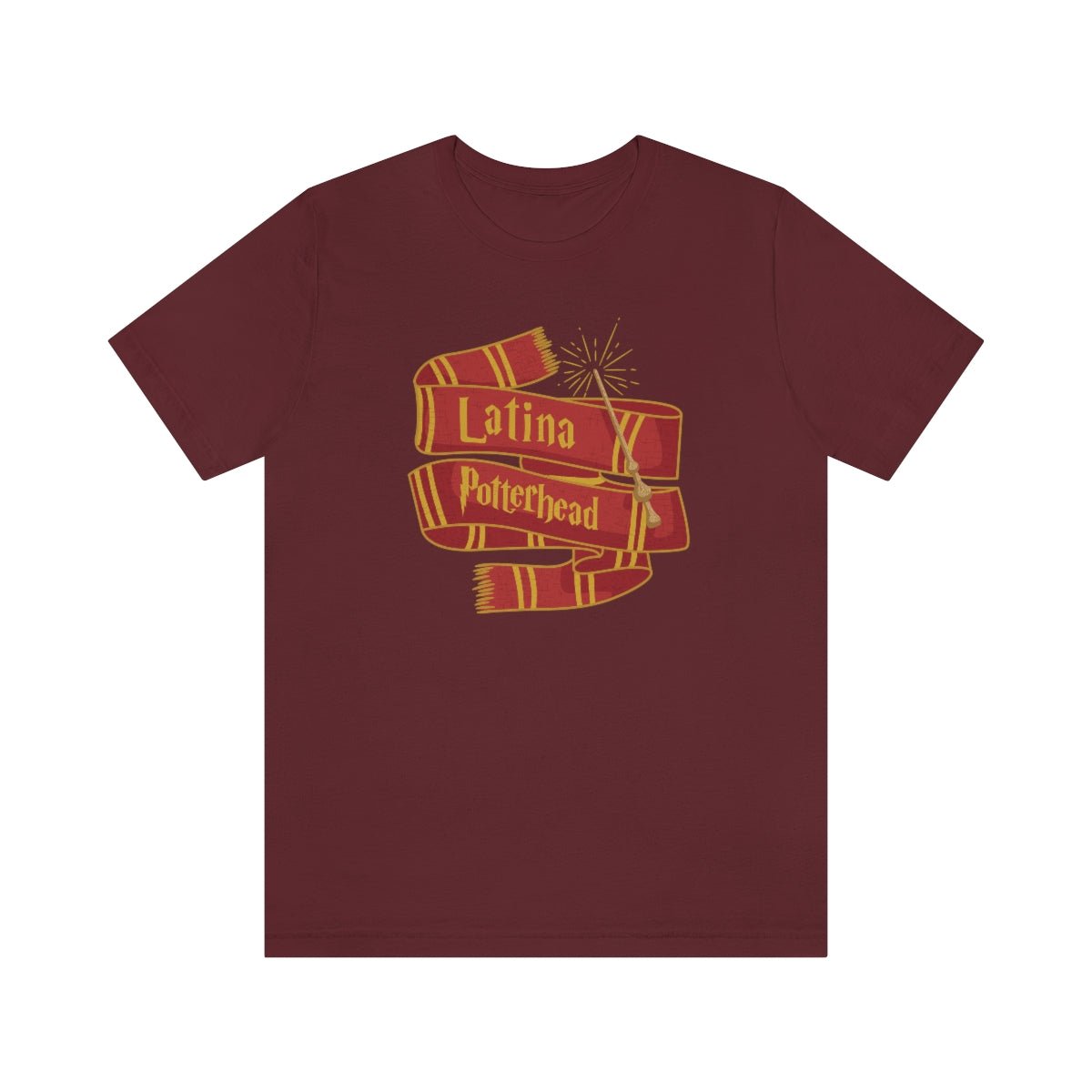 Latina Potterhead Gryffindor Tee - Recetas Fair Trade