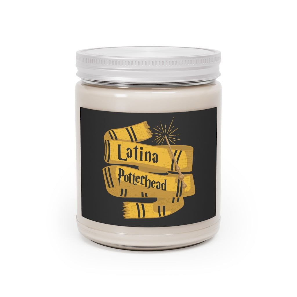 Latina Potterhead Hufflepuff Candle - Recetas Fair Trade