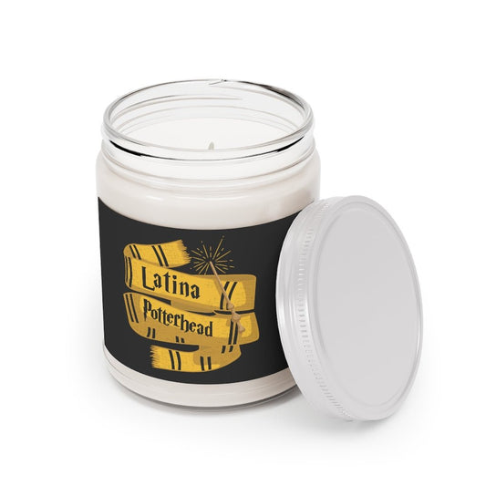 Latina Potterhead Hufflepuff Candle - Recetas Fair Trade