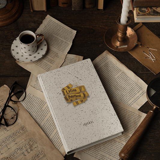 Latina Potterhead Hufflepuff Journal - Recetas Fair Trade