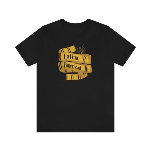 Latina Potterhead Hufflepuff Tee - Recetas Fair Trade