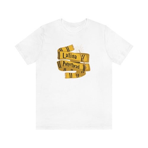Latina Potterhead Hufflepuff Tee - Recetas Fair Trade