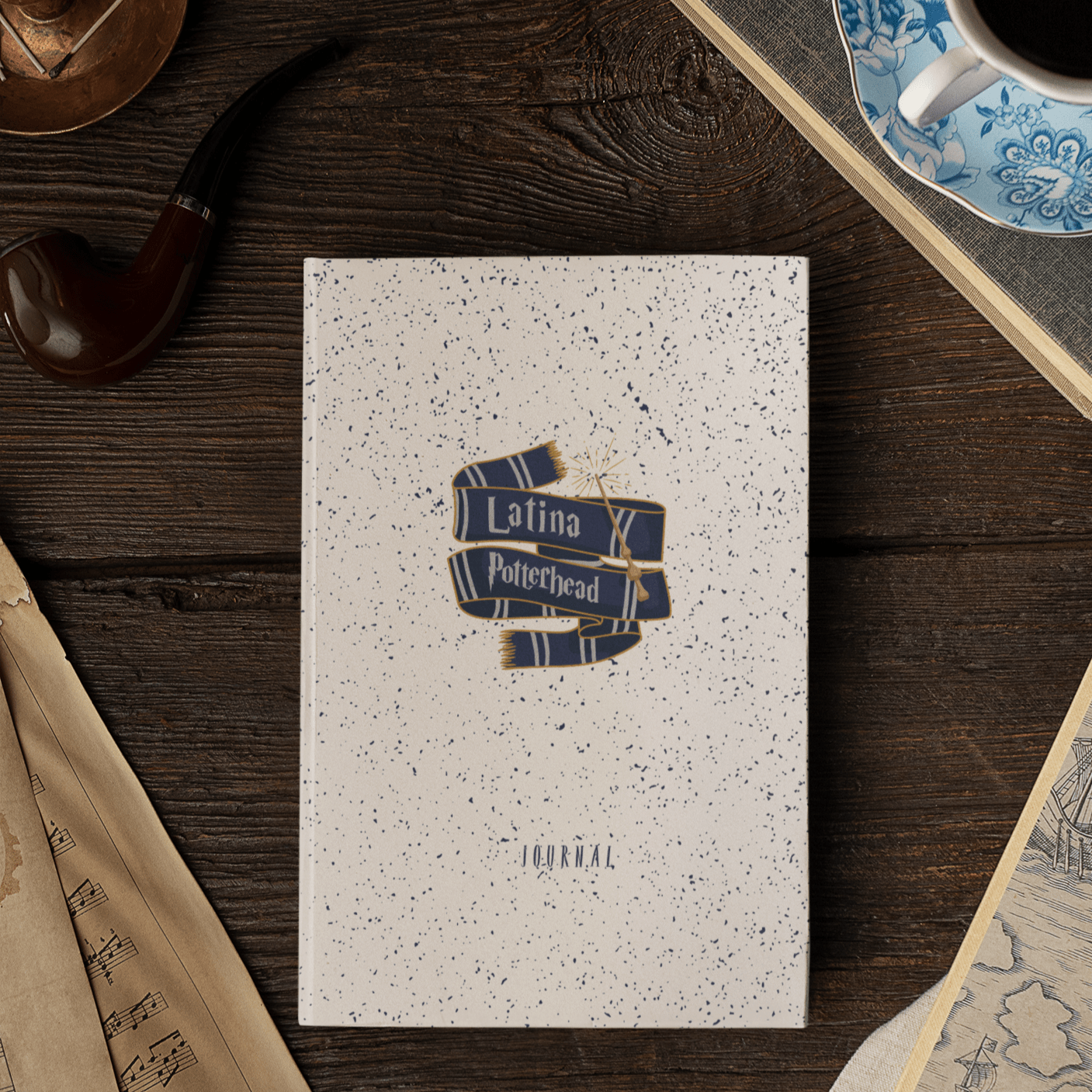 Latina Potterhead Ravenclaw Journal - Recetas Fair Trade