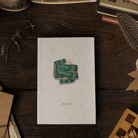 Latina Potterhead Slytherin Journal - Recetas Fair Trade