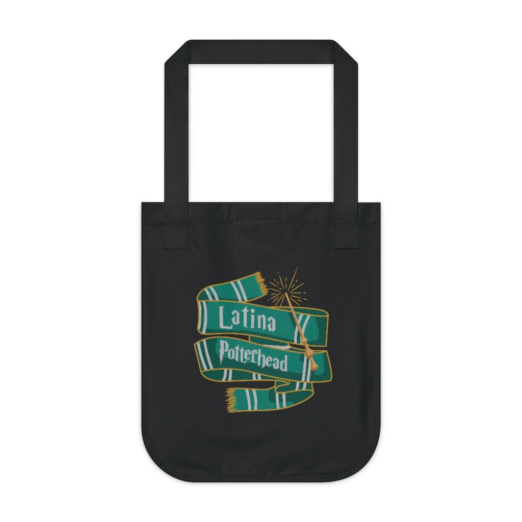 Latina Potterhead Slytherin Organic Tote - Recetas Fair Trade