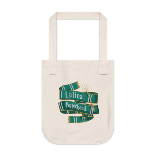 Latina Potterhead Slytherin Organic Tote - Recetas Fair Trade