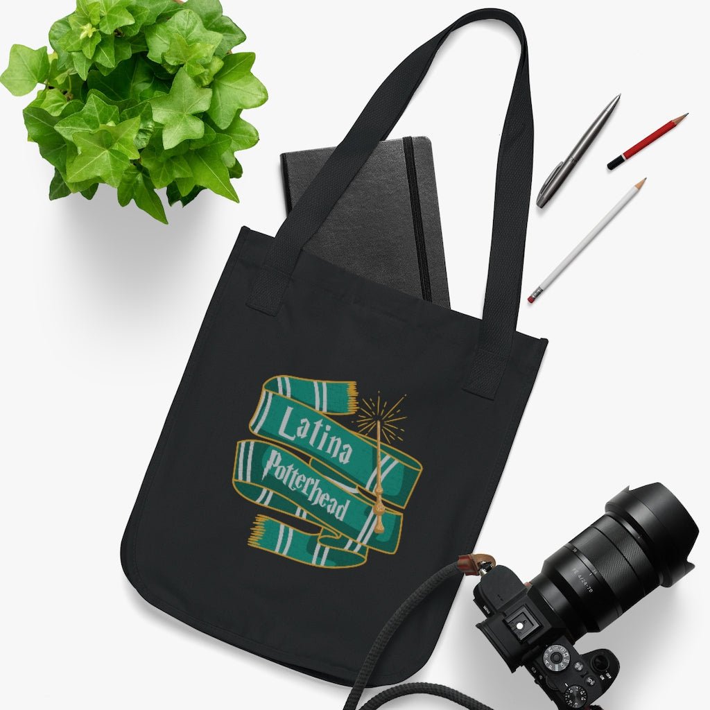 Latina Potterhead Slytherin Organic Tote - Recetas Fair Trade