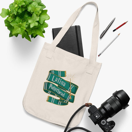 Latina Potterhead Slytherin Organic Tote - Recetas Fair Trade