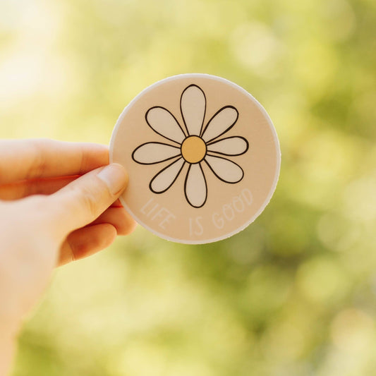 Life is Good Sticker - Recetas Fair Trade