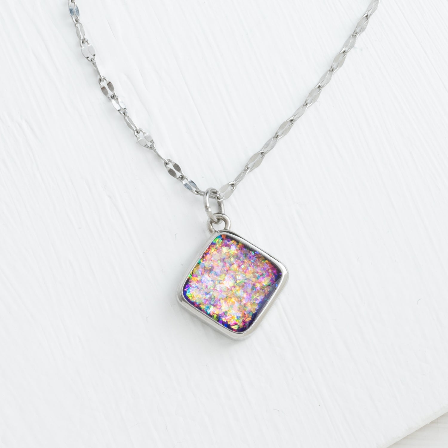 Light Within Silver Necklace - Recetas Fair Trade
