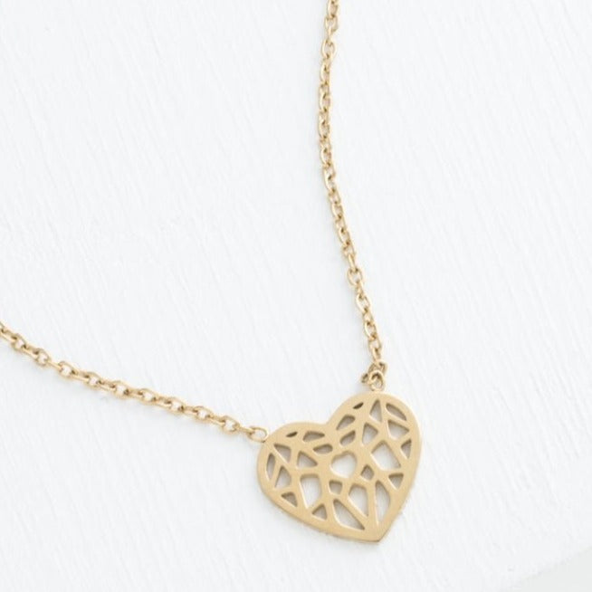 Ling Heart Necklace - Recetas Fair Trade