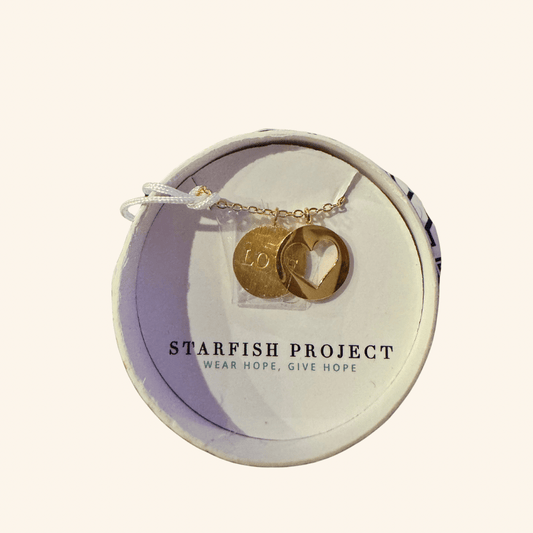 Love Pendant Necklace - Recetas Fair Trade