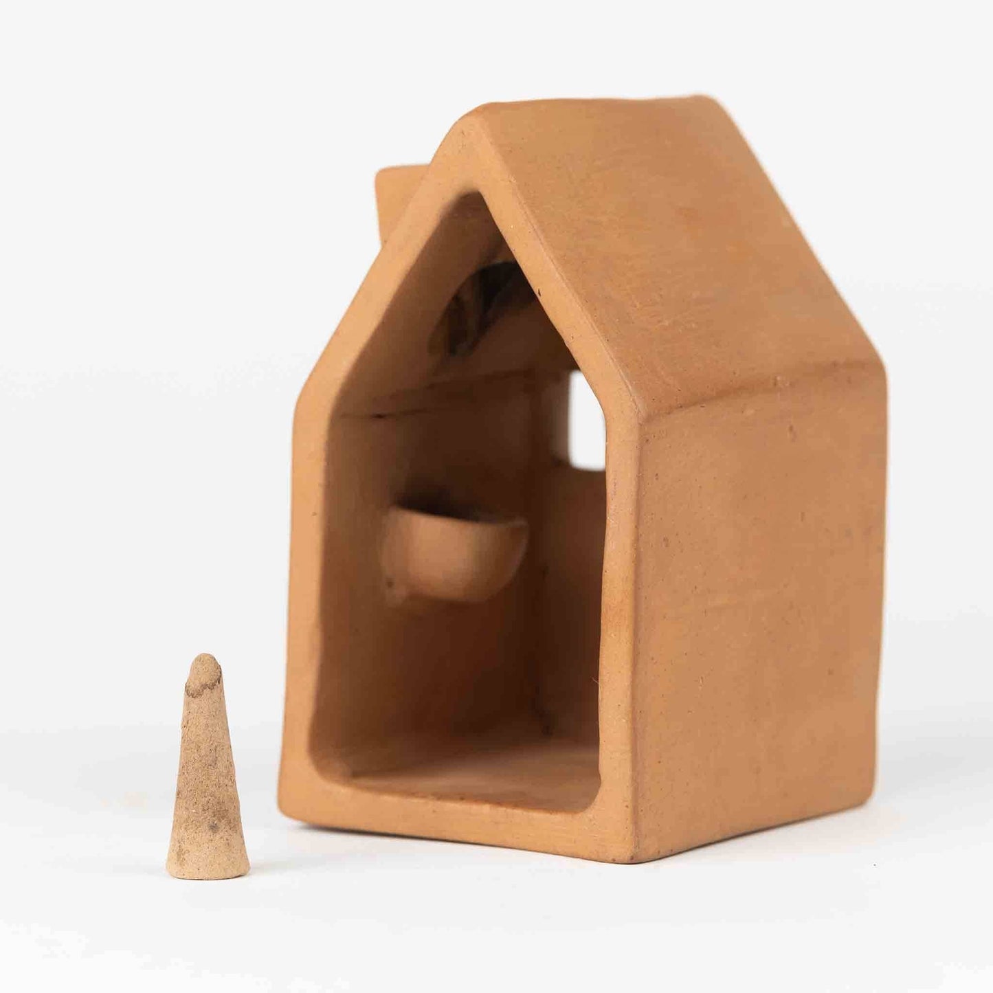 Matira Bari Terracotta Incense Holder - Recetas Fair Trade