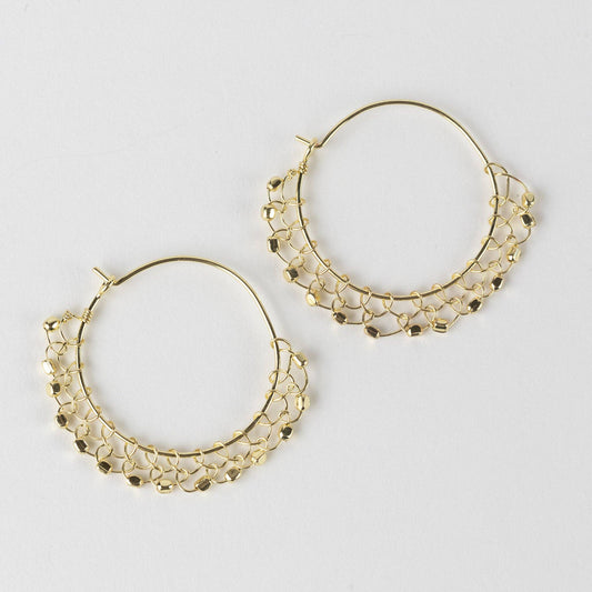 Maya Hoop Earrings - Recetas Fair Trade