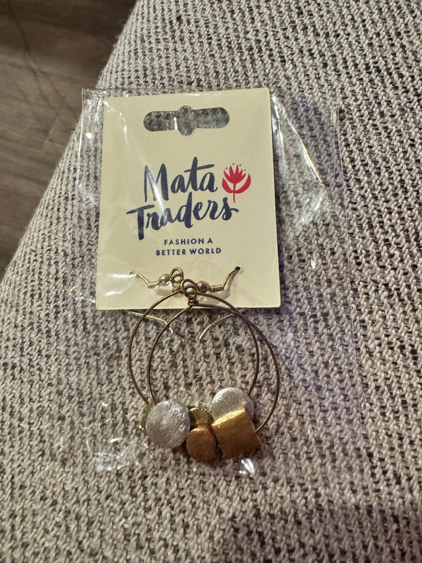 Melodic Stone Earrings - Recetas Fair Trade