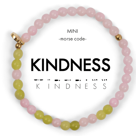 MINI Morse Code Bracelet | KINDNESS - Recetas Fair Trade