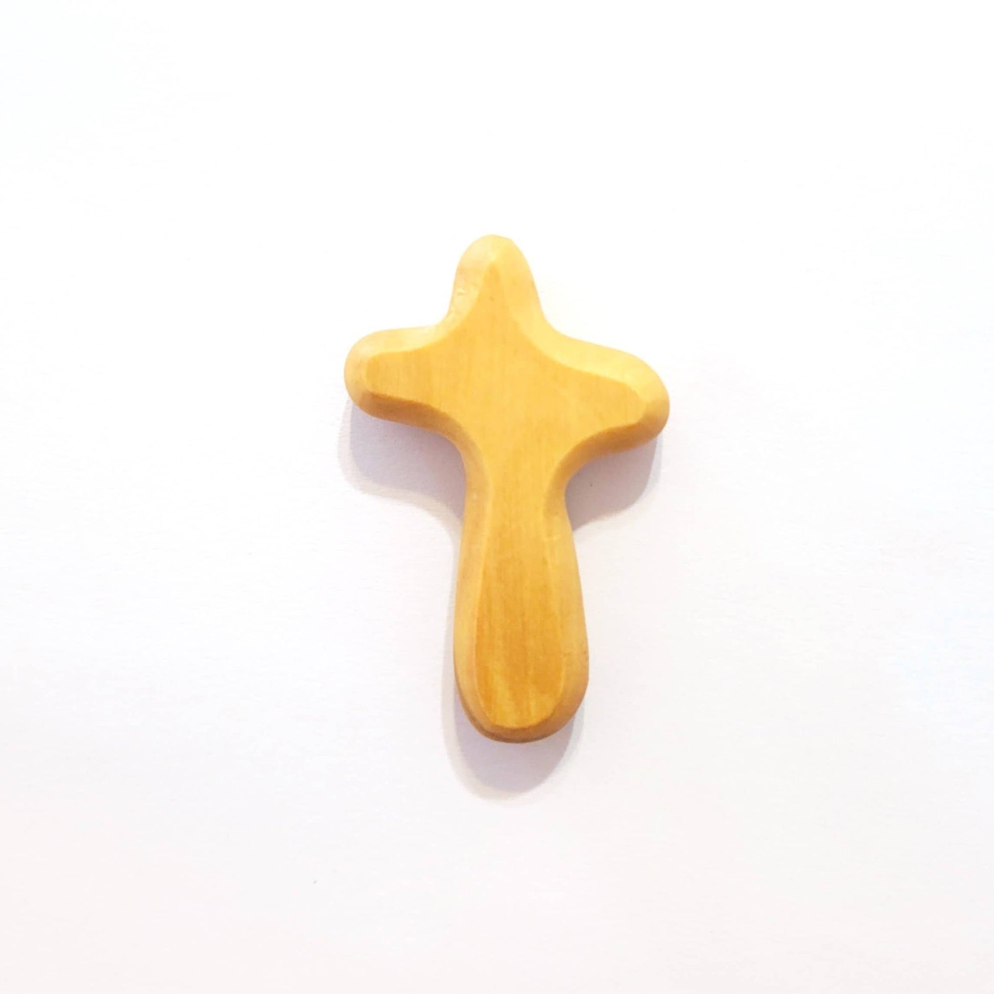 Mini Olive Wood Meditation Cross - Recetas Fair Trade