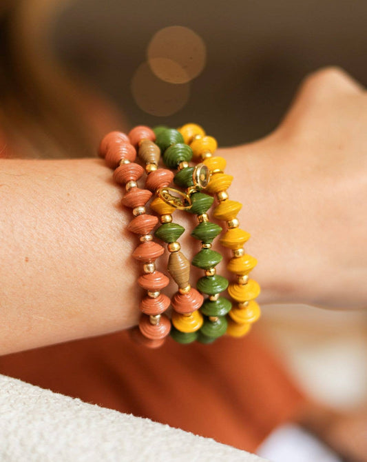 Mustard Seed Faith Bracelet Set - Recetas Fair Trade