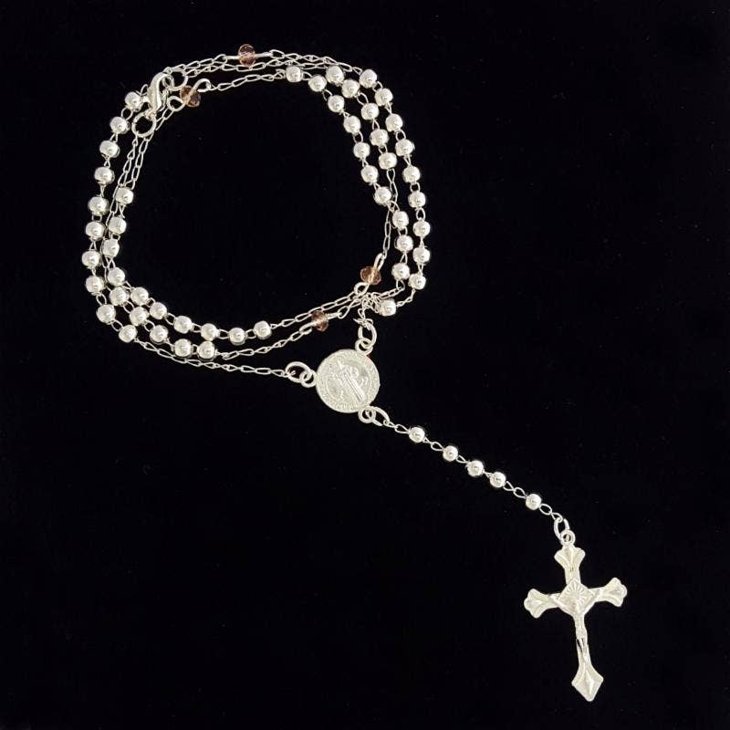 Mystery Silver Rosary - Recetas Fair Trade