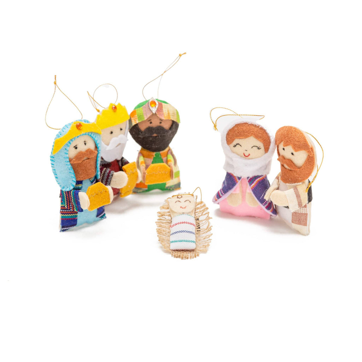 Nativity Ornament & Puppet Set - Recetas Fair Trade