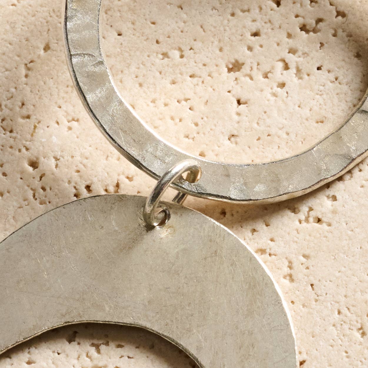 Nuru Moon Drop Earrings - Recetas Fair Trade
