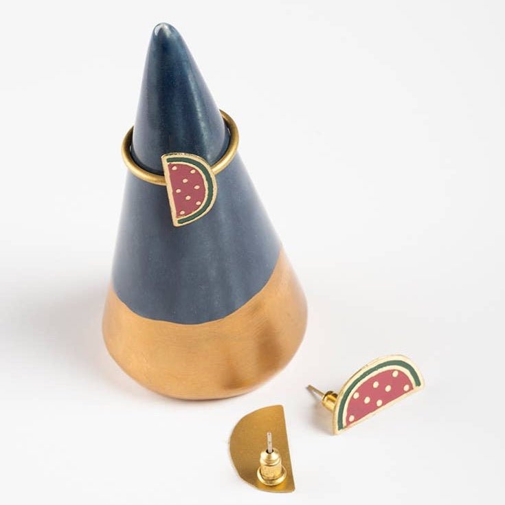 One in a Melon Studs Gold - Recetas Fair Trade