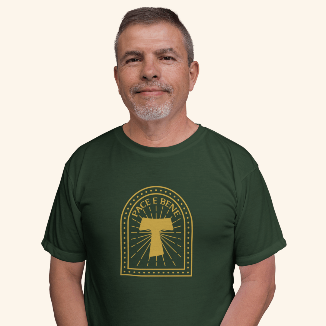 Pace e Bene Franciscan T - Shirt - Recetas Fair Trade