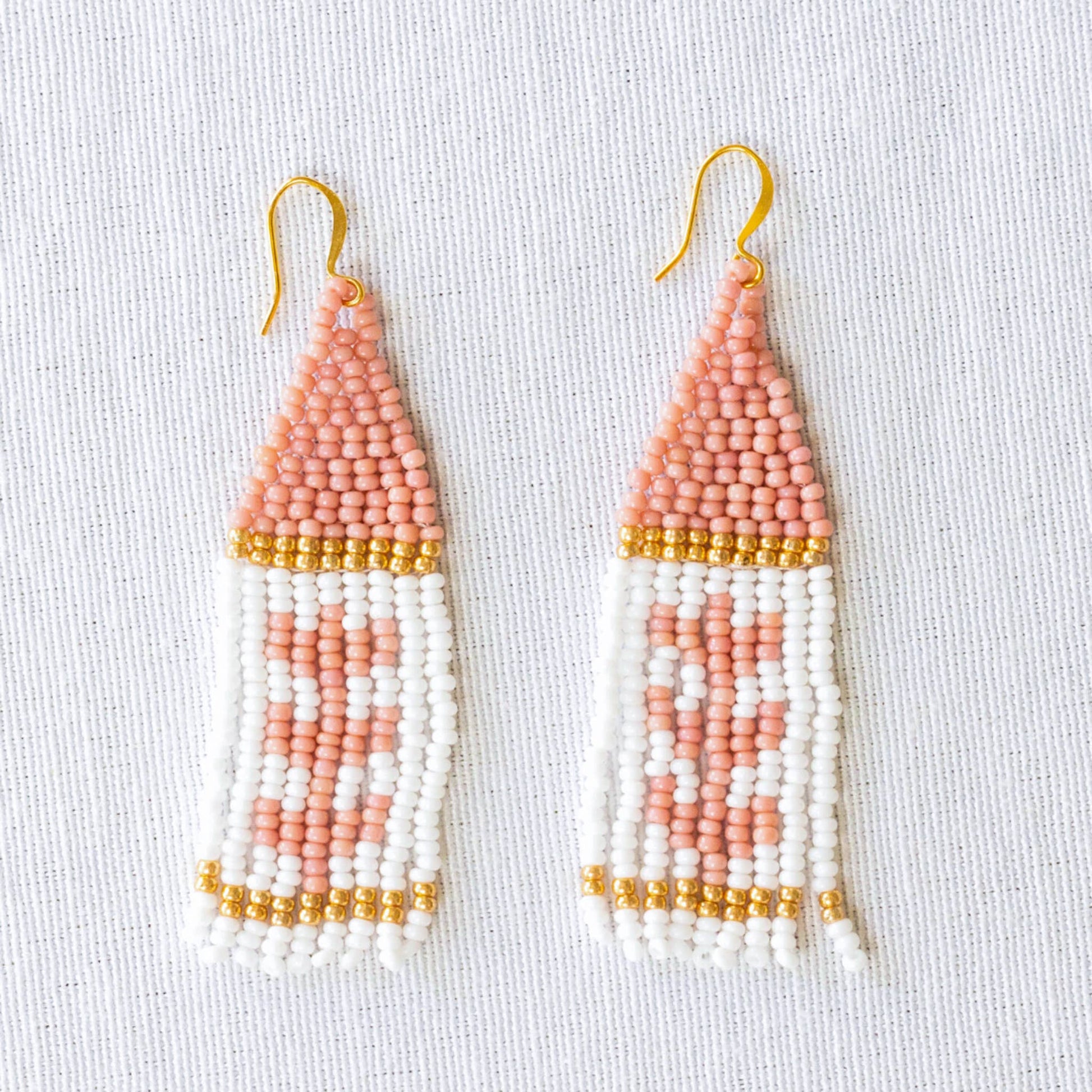 Patti Seed Bead Earrings - Recetas Fair Trade