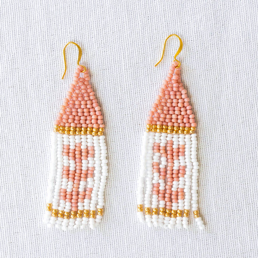 Patti Seed Bead Earrings - Recetas Fair Trade