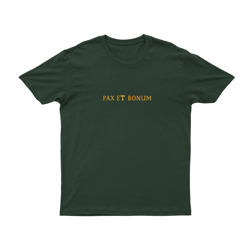 Pax et Bonum Franciscan T - Shirt - Recetas Fair Trade