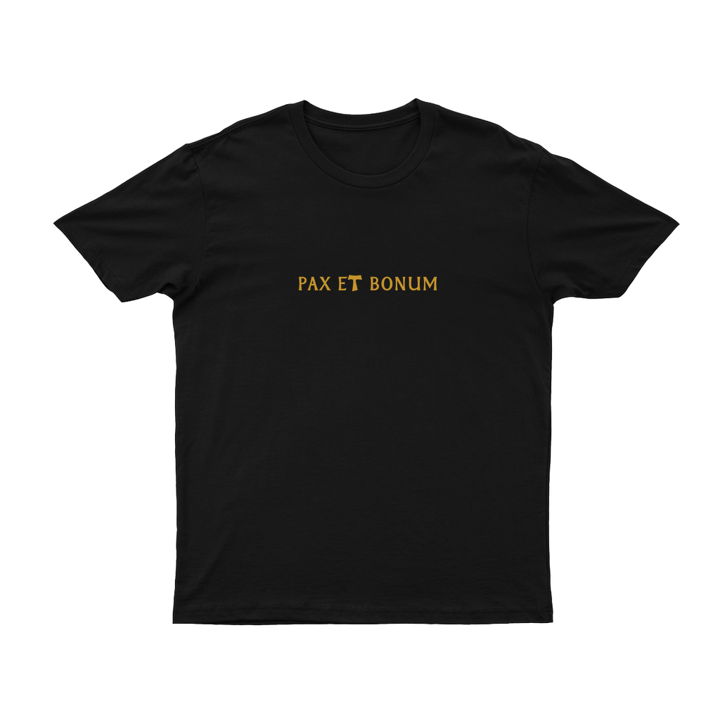 Pax et Bonum Franciscan T - Shirt - Recetas Fair Trade