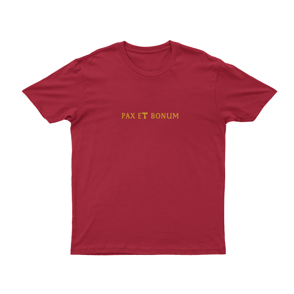 Pax et Bonum Franciscan T - Shirt - Recetas Fair Trade
