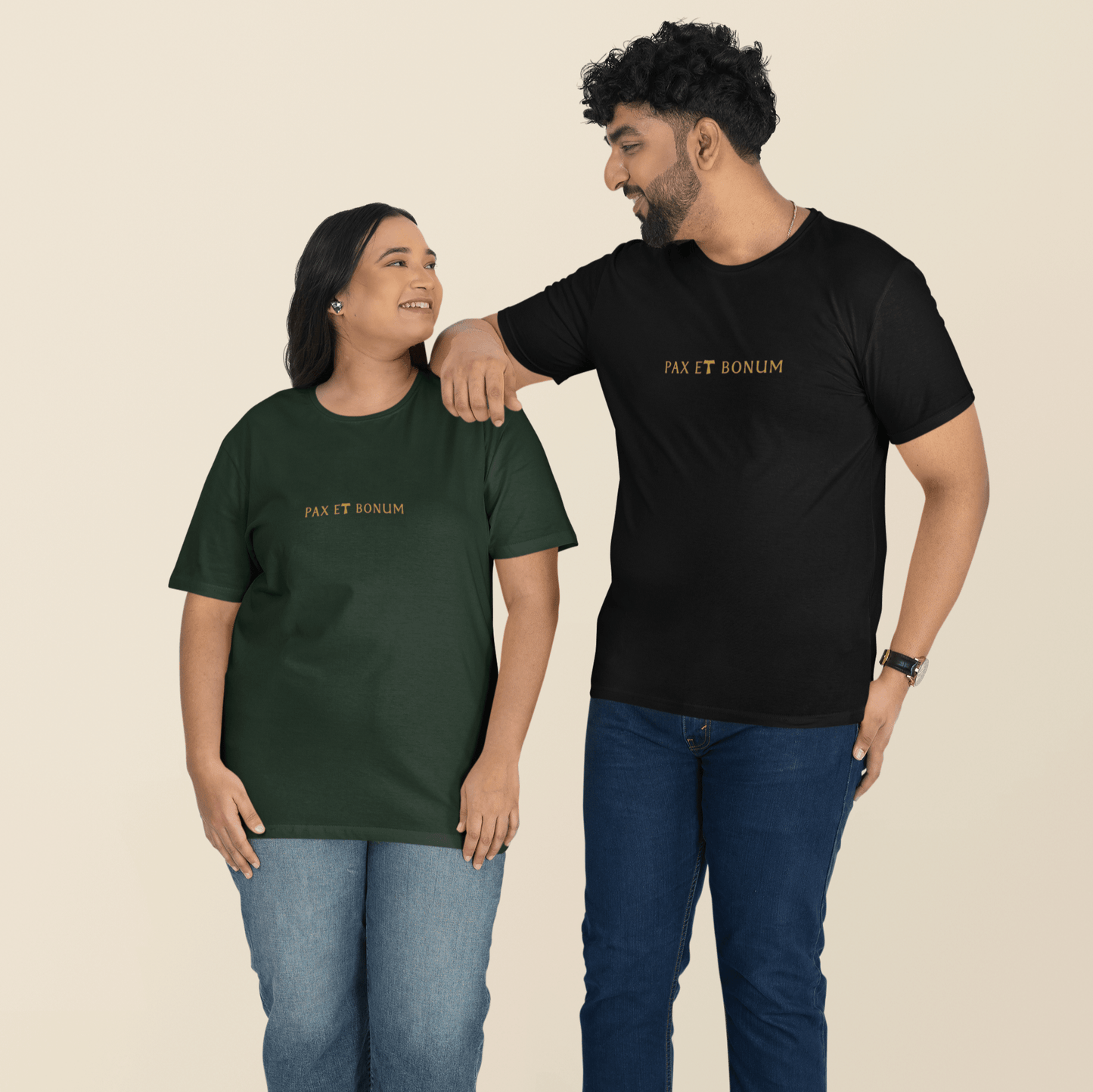 Pax et Bonum Franciscan T - Shirt - Recetas Fair Trade