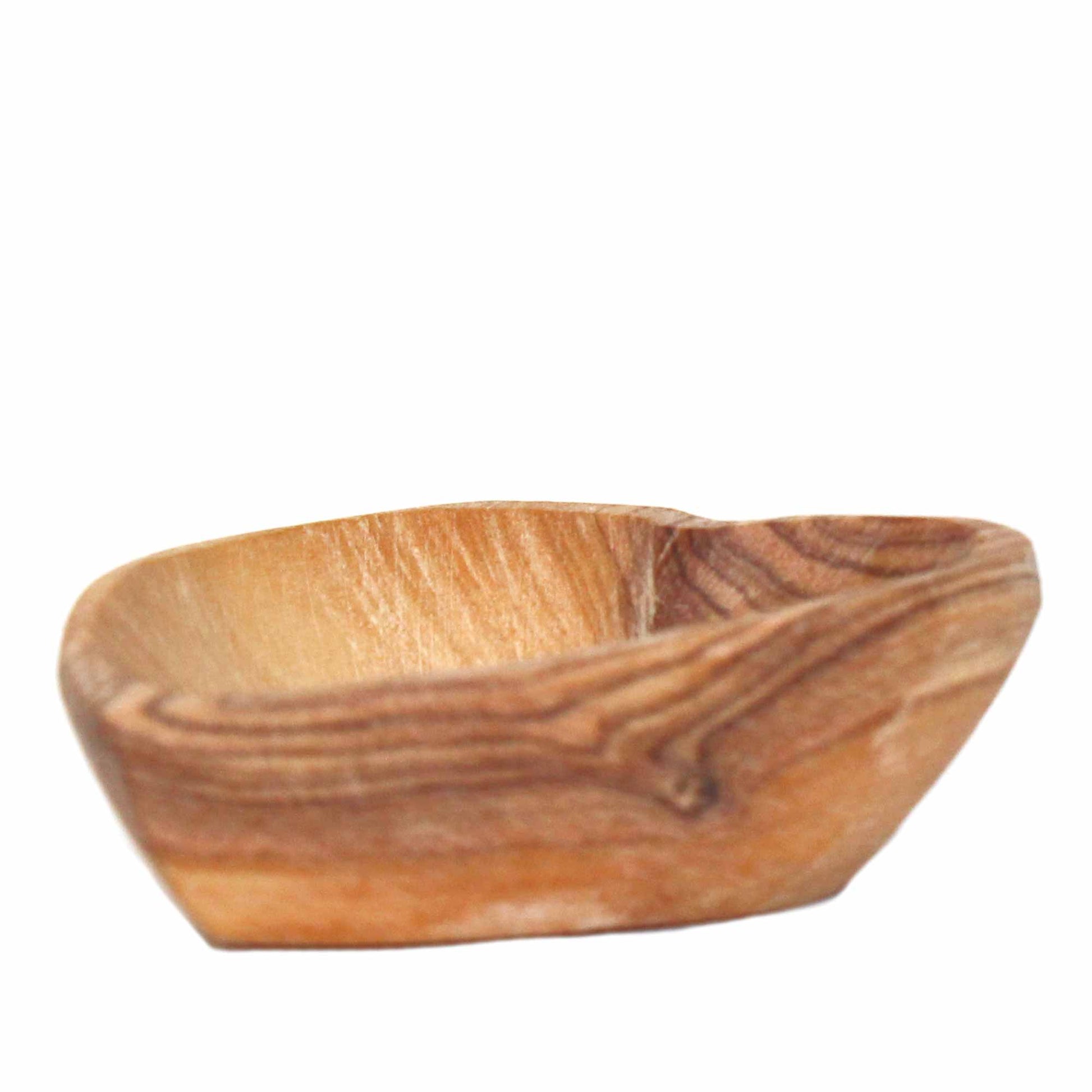 Petite Olive Wood Heart Bowls - Pack of 2 - Recetas Fair Trade