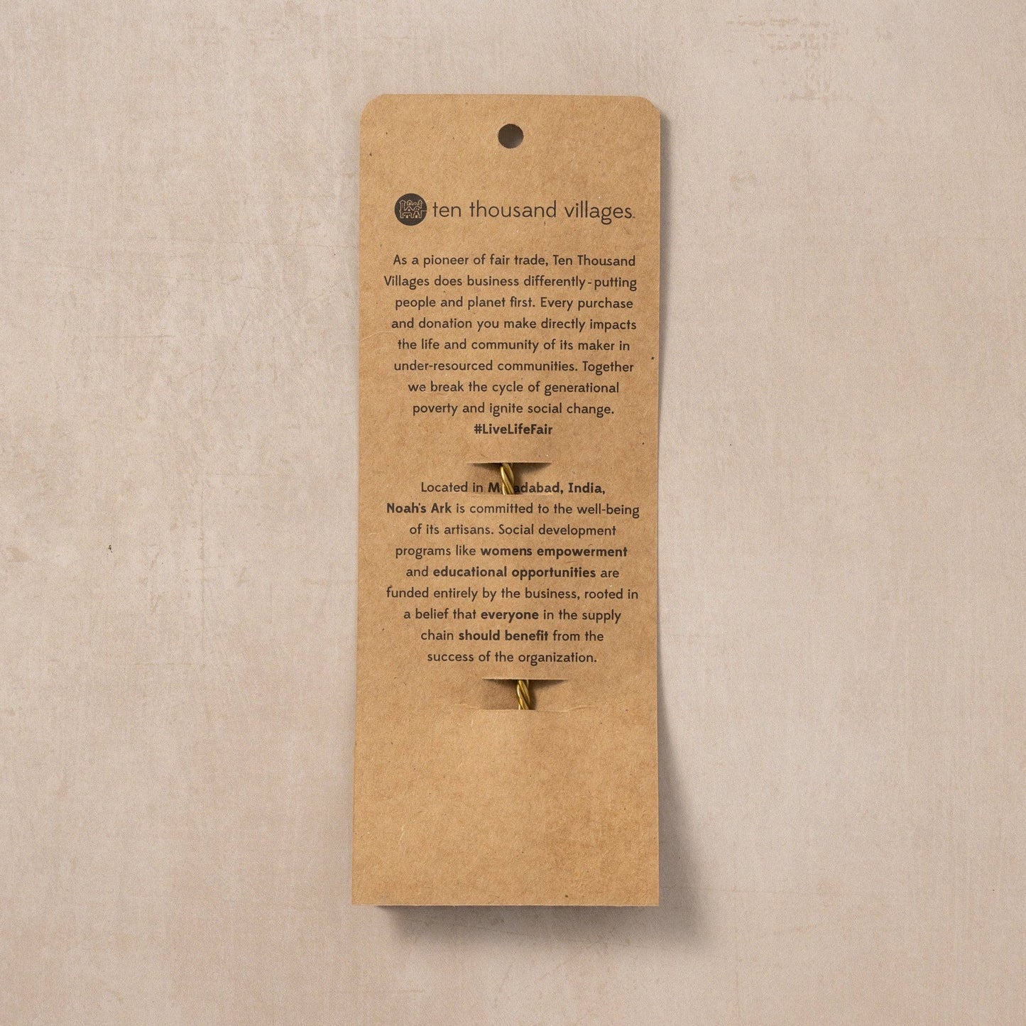 Plant Marker w/Card - Guardian Angel - Recetas Fair Trade
