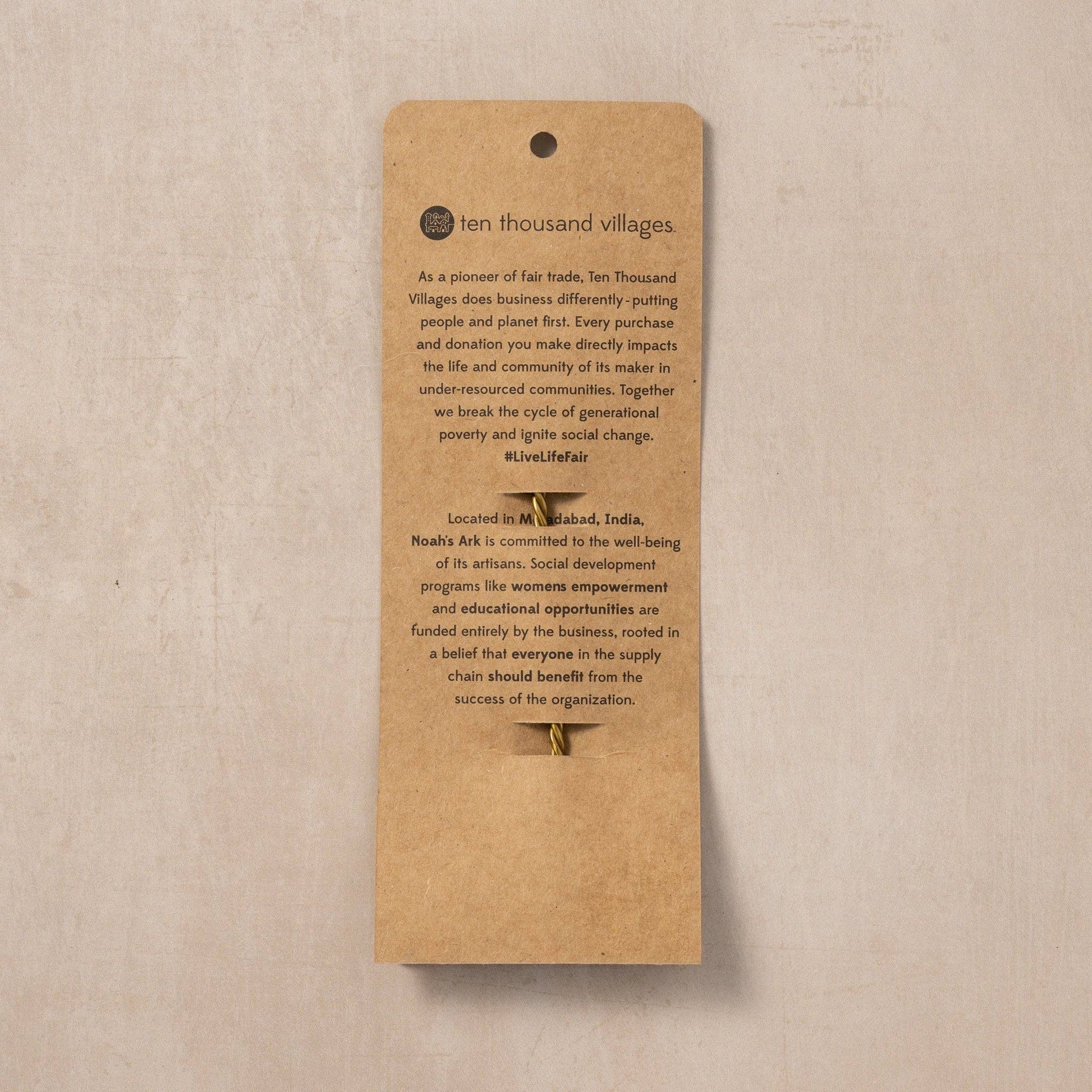 Plant Marker w/Card - Guardian Angel - Recetas Fair Trade
