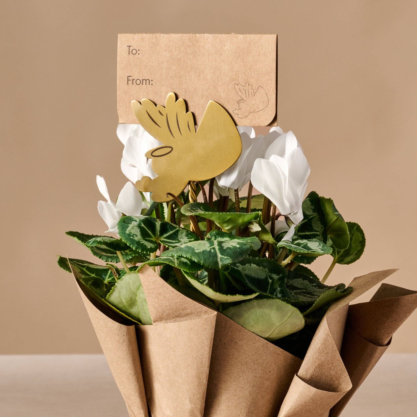 Plant Marker w/Card - Guardian Angel - Recetas Fair Trade