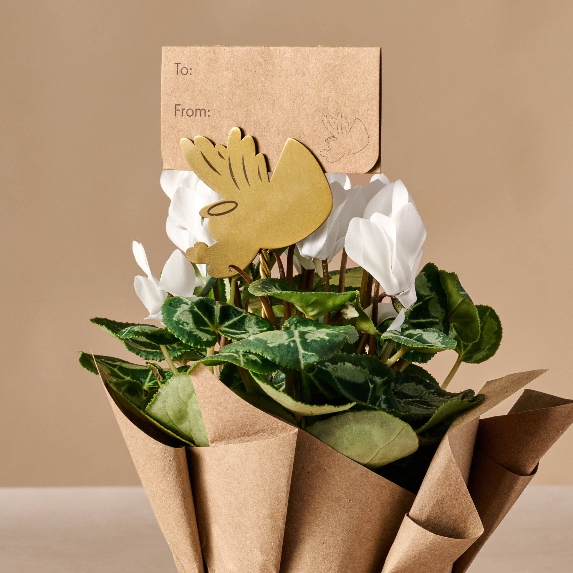 Plant Marker w/Card - Guardian Angel - Recetas Fair Trade