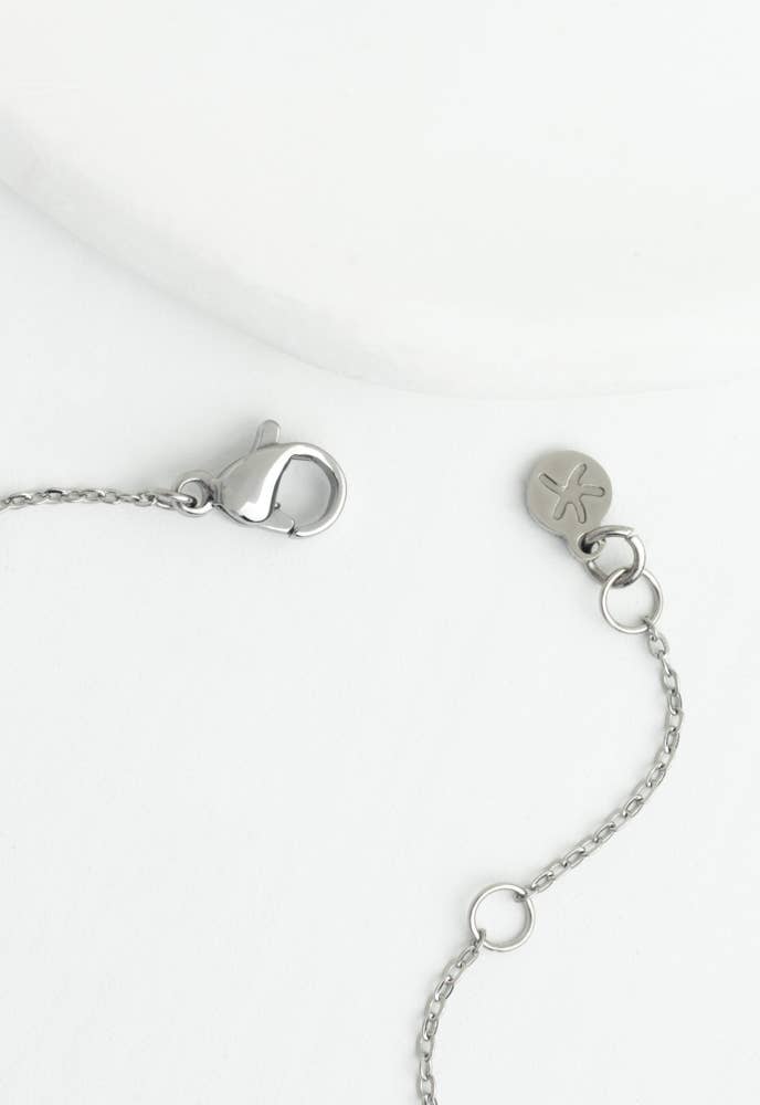 Radiant Cross Necklace in Silver - Recetas Fair Trade