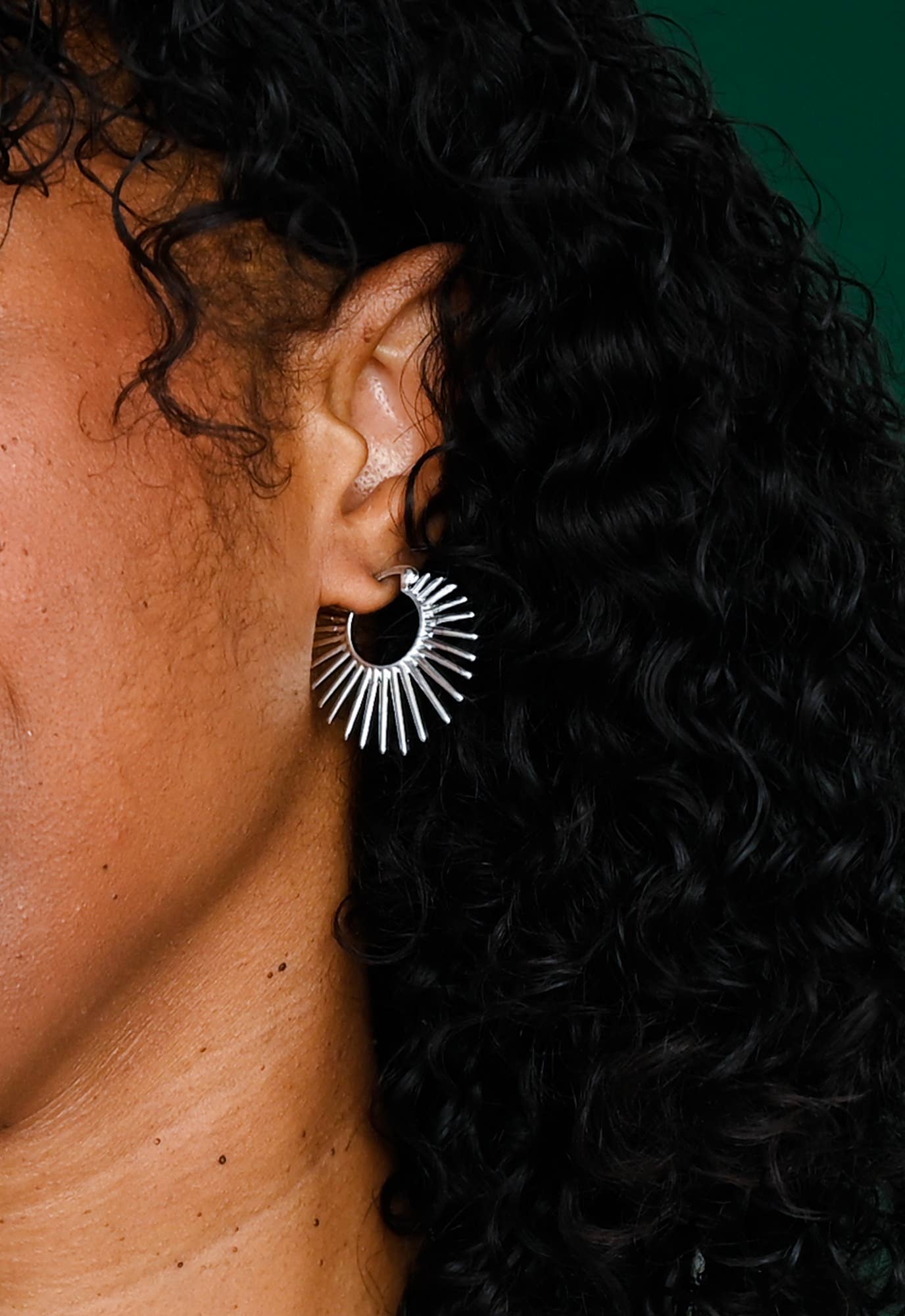 Radiant Rise Hoops in Platinum - Recetas Fair Trade